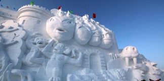 китайский фестиваль снега