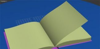 Моделирование перелистывающейся книги в 3Ds max